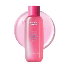 EQQUALBERRY Tónico potenciador de péptidos NAD+ - Tóner facial hidratante coreano para el cuidado de la piel NAD+ 5% y 13 péptidos | Tóner NAD rosa re