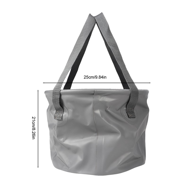 Collapsible Bucket Thickened Large Capacity Portable Folding Water Container with