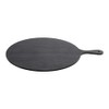 DEMDACO byDesign Serving Collection Charcoal Black Round 12.5 inch Bamboo