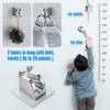 JONKEAN Handheld Shower Head Holder with 2 Hanger Hooks, Strong