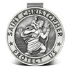 St Christopher Medal for Car Visor Clip New Driver Gifts,