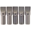 Draper 64013 8.0mm 1/4" Hex Plain Slot Insert Bit 25mm