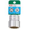 Kyoto Machine Tools (KTC) Socket 1/2 inch (12.7 mm) B4-24W-H
