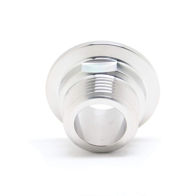 QiiMii 1.5" Tri Clamp Tri Clover Fittings to NPT 1"