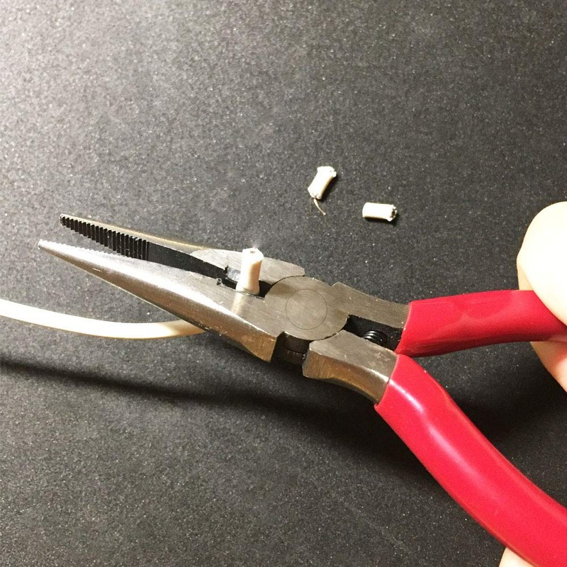 Dykes Needle Nose Pliers with Wire Cutter (5-Inch)