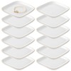 OMISTAR 12 PCS Ceramic Jewelry Tray, 4.5 Inch Ceramic Jewelry