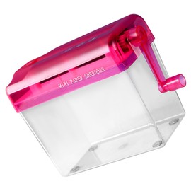 NUOBESTY Manual Shredder Cardboard Shredder Hand Crank Paper Shredder A4 Paper Hand Shredder Hand Shredder Tool A4 Paper Shredder Paper Cutter Machine Accessories Hand Torn Office Plastic