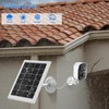 6W Solar Panel for Security Camera, Compatible withArlo Essential 2K