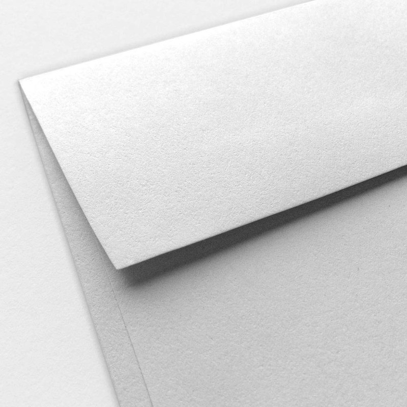 50 White A7 Envelopes - 7.25" x 5.25" - Square