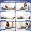 Vimoli Bed Wedge Pillow for Sleeping & Resting, 8 inch
