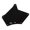ECOTRIC Splash Shield with Clips Fender 4 Pcs Liner Guard