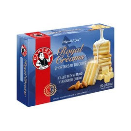 Bakers Royal Creams 280g/9.88oz | 2 Pack | Short Bread | Cream center | Made with Butter |
