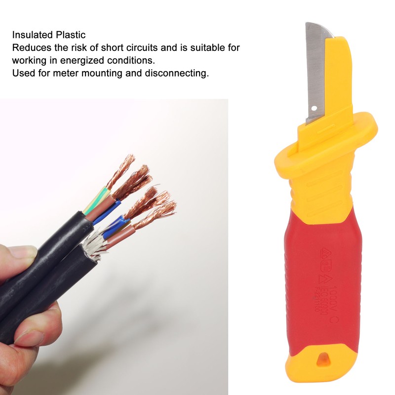 Cable Sheath Stripping Knife 1000V High Voltage Resistance Anti Magnetic