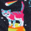 Sock It To Me Women's Glitter Space Cats Socks