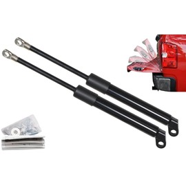 TENKIDOM Pickup Tailgate Assists Compatible with Maxus T90 2021-2024 Shock Lift Supports Rear Gas Dampers Springs Kit No-Drill Bolt-on
