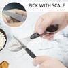 9-Piece Double-Ended Measuring Spoons with Scale, Measuring Spoon Set, Spoon