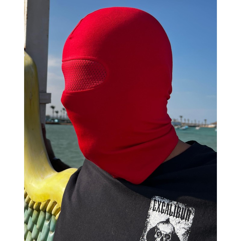 PGWEAR Balaclava with net in front of the eyes in