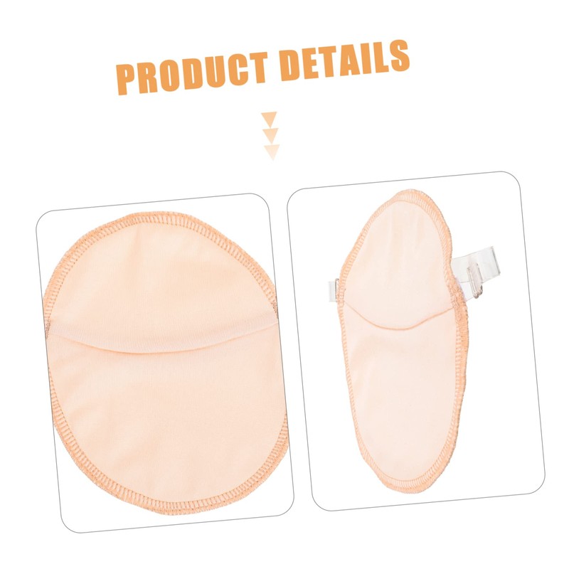 COLLBATH Discreet Underarm Sweat Absorbent Pad 2 Pairs for Women