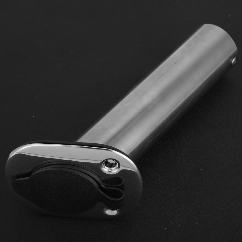 Stainless Steel Flush Mount Rod Holder 30 Degree with PVC