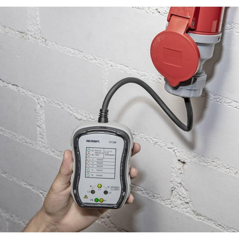 VOLTCRAFT ST-32B socket tester Optical