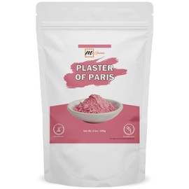 mGanna Pink Plaster of Paris (POP) 908 g / 2 lbs – Vibrant, Fast-Setting Crafting Material