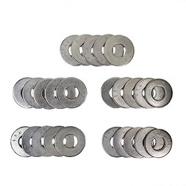 Conquest Fasteners 3/4" USS Flat Washer - 316 Stainless Steel [Pack of 25]