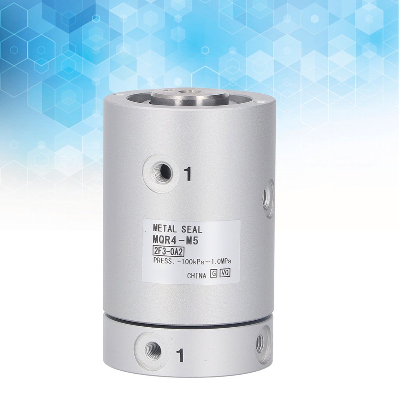 Pneumatic Rotating Connector Aluminum Alloy Multi Channel High Speed 360°