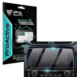 IPG ProActive for HONDA 2017-2023 CR-V V LX, EX, EX-L, Touring, Special Edition, Hybrid Elegance Executive + 7 Inch NAVIGATION 9H Hardness Screen Protector Nano Ceramic Film Ultra Responsive High Clarity Anti Scratch Smudge Guard for CR-V