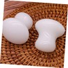 COLLBATH 1pc Jade Mushroom for Facial Scraping Massage Tool for