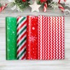 100 Pieces Christmas Wax Paper Sheets, Xmas Deli Paper Wrap,