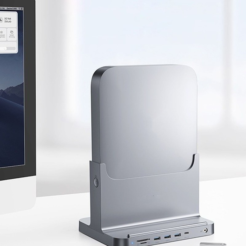 Vertical PC Stand 8 in 1 Docking Station Stable Signal