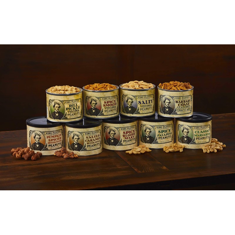 King Floyd's Spicy Jalapeno Peanuts, 10 OZ