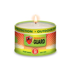 Mosquito Guard 12oz Mosquito Repellent Outdoor Patio Candle - Burns 35 Hours - Citronella Candles Outdoor Mosquito Repellent Indoors - Natural Mosquito Candles for Outside - Bug Repellent Candle