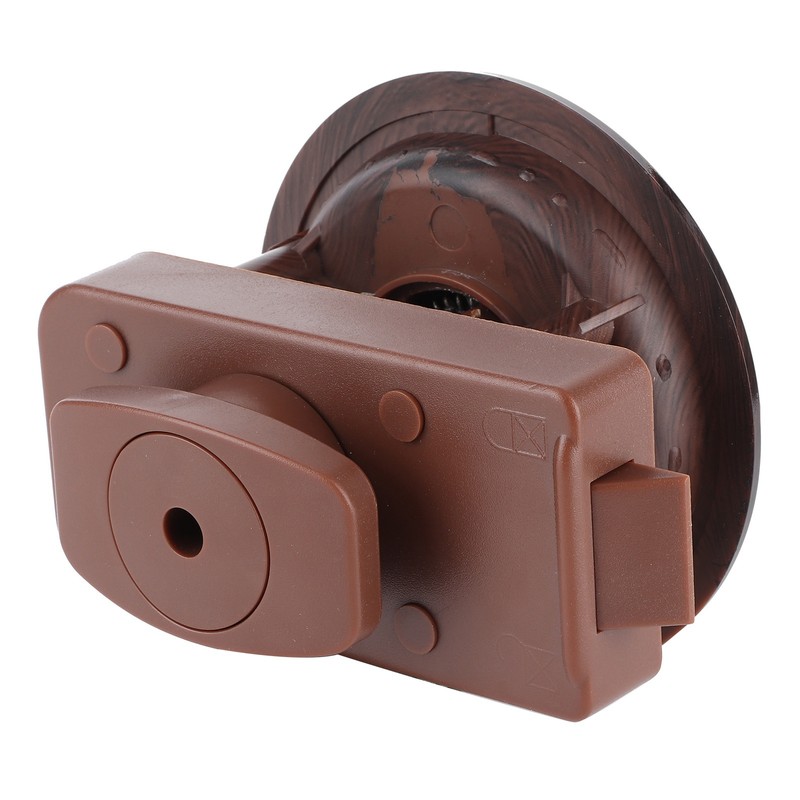 RV Toilet Bathroom Door Lock with 2 Key for Caravan