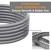 PatioGem 12FT 1/2 inch Natural Gas Hose with Quick Connect