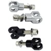 Riloer 2x Footrest Support Mount Clevis Compatible with Harley Most