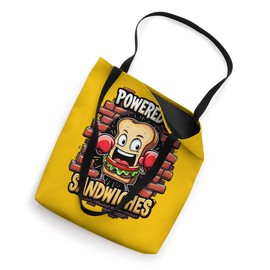Powered By Sandwiches Cheese Lover Tote Bag