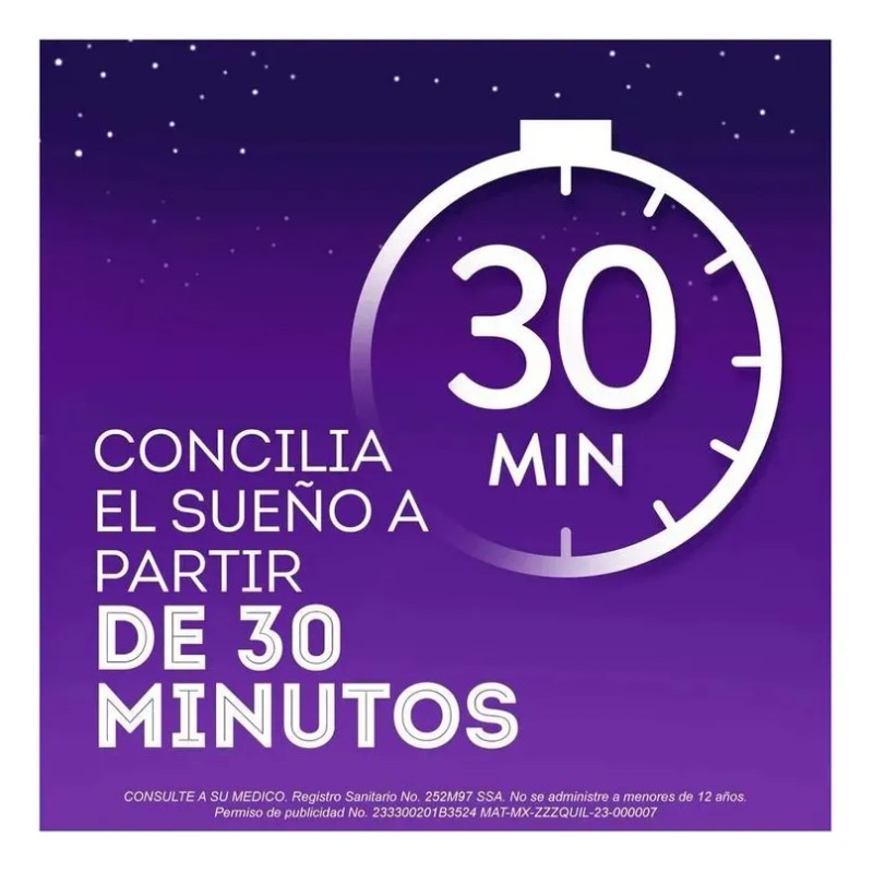 Auxiliar En El Insomnio Ocasional 30 Cápsulas Nyquil Z