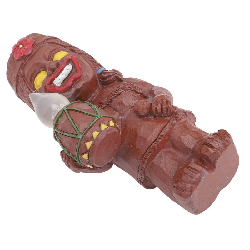 Mayan Smiling Face Totem Solar Light Creative Garden Solar Light