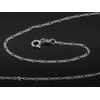 Aka Gioielli® - Diamond-coated Figaro Chain 1.7 mm 925 Sterling