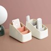 Remote control organizer pastel multipurpose Remote control stand yellow 2ea