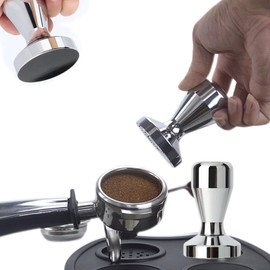Tamper de Café, Herramienta para Prensar y Compactar Espresso, Martillo de 51MM para Polvo de Café, Prensa de Acero Inoxidable