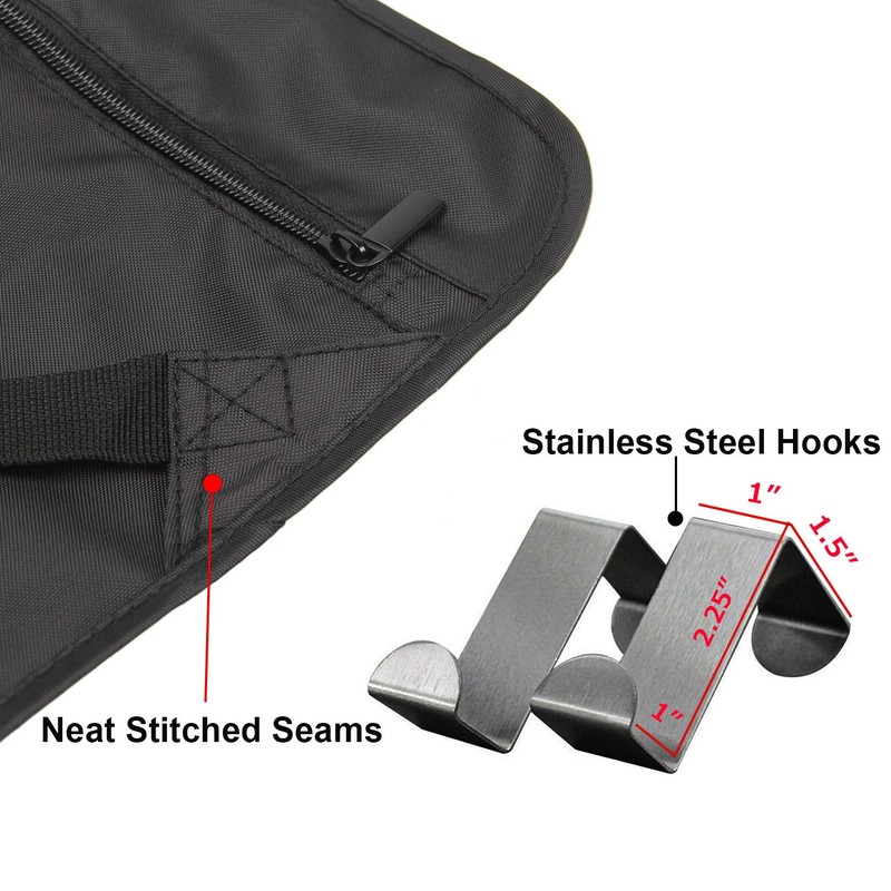 Luxja Laundry Bag with Shoulder Straps, Large Laundry Bag Clothes