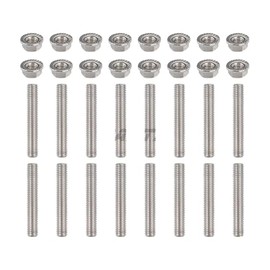 Replacement Parts for M8x1.25x50mm Stainless Steel Bolt Exhaust Manifold Header Stud Kit for Ford F150 Mod-GS95-11498