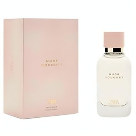 Zara Nude Bouquet Women Perfume White Floral Fragrance with Bergamot Jasmine and Vanilla by Nathalie Lorson Eau de Parfum EDP 100ml (3.4 fl. oz.)