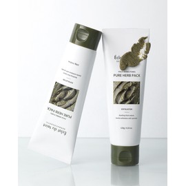 Eclat Dutan (Add pack brush) Pure herb pack spicule peeling 120g pore dead skin care / 에끌라뒤땅 (팩붓추가)퓨어 허브팩 스피큘 필링 120g 모공 각질관리