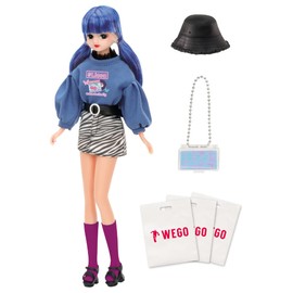 Takara Tomy Licca TAKARA TOMY "Licca #WEGO" Dress-up Doll, Pretend Play, Toy, Ages 3 and Up, Passed Toy Safety Standards, ST Mark Certified