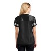 SPORT-TEK Women's PosiCharge Replica Jersey XXL Black/White