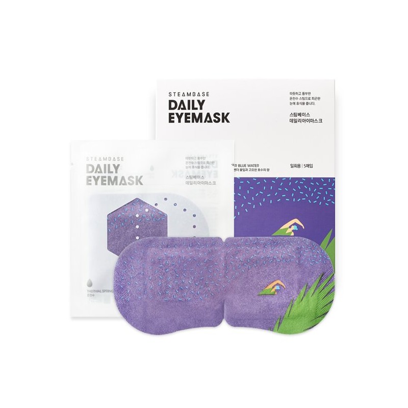 STEAMBASE Daily Eye Mask 5ea (Lavender) - STEAMBASE Daily Eye