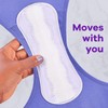 Always Anti-Bunch Xtra Protection Daily Liners, Long Length, Unscented, Feel